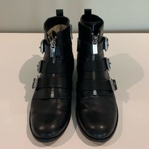Michael Kors black ankle boots